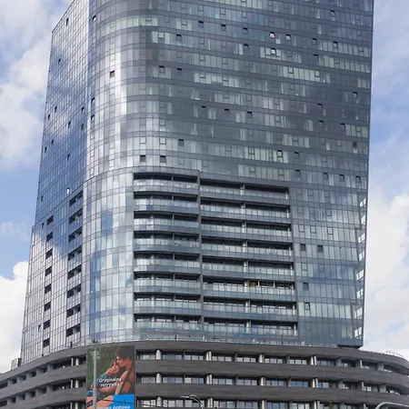 Hanza Tower - Blue Heaven - Pool, Sauna, Sunset View Apartamento *