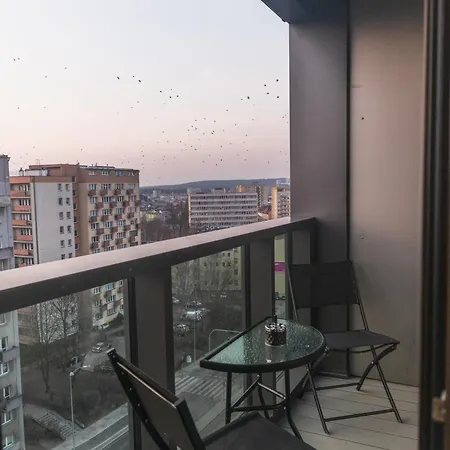 Hanza Tower - Blue Heaven - Pool, Sauna, Sunset View Apartamento Szczecin