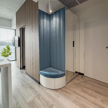 Hanza Tower - Blue Heaven - Pool, Sauna, Sunset View Apartment