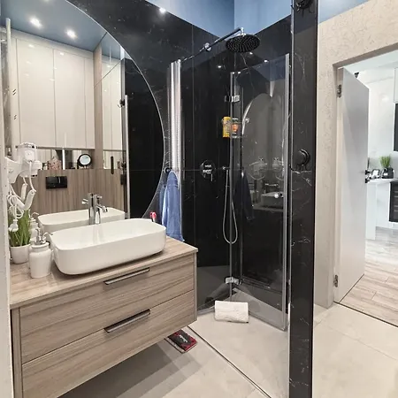 Appartement Hanza Tower - Blue Heaven - Pool, Sauna, Sunset View Szczecin