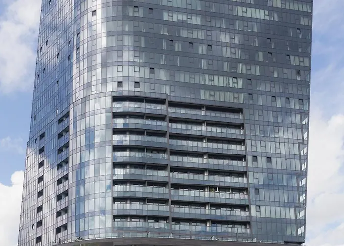 Hanza Tower - Blue Heaven - Pool, Sauna, Sunset View アパート *