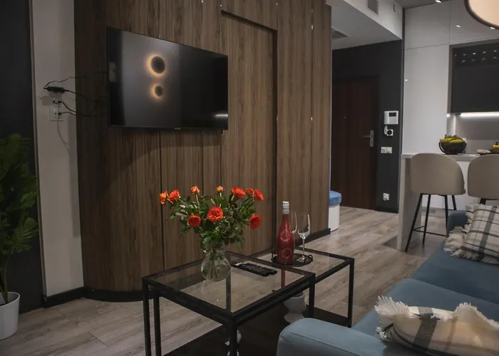 Hanza Tower - Blue Heaven - Pool, Sauna, Sunset View アパート *