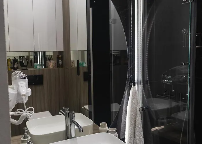 Hanza Tower - Blue Heaven - Pool, Sauna, Sunset View シュチェチン