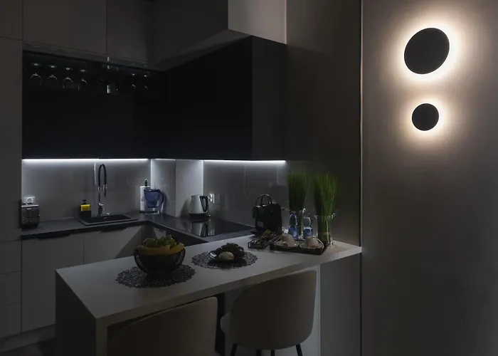 Hanza Tower - Blue Heaven - Pool, Sauna, Sunset View アパート *