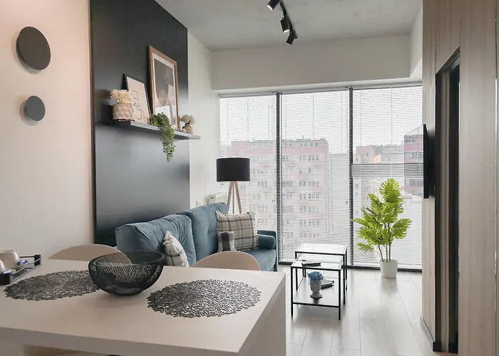 Hanza Tower - Blue Heaven - Pool, Sauna, Sunset View 아파트