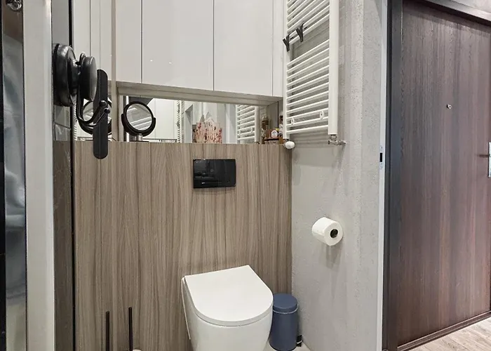 Hanza Tower - Blue Heaven - Pool, Sauna, Sunset View シュチェチン