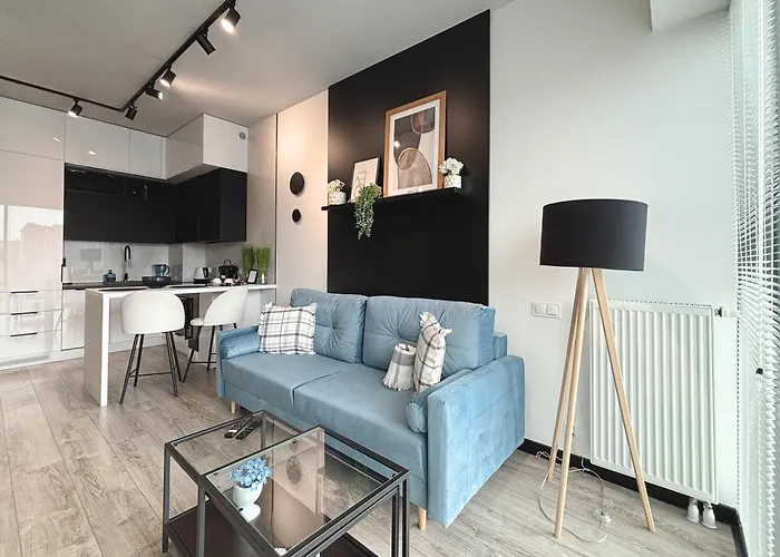 Hanza Tower - Blue Heaven - Pool, Sauna, Sunset View アパート