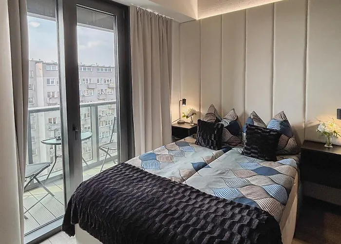 아파트 Hanza Tower - Blue Heaven - Pool, Sauna, Sunset View