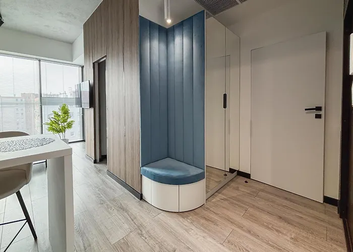 Hanza Tower - Blue Heaven - Pool, Sauna, Sunset View Apartamento